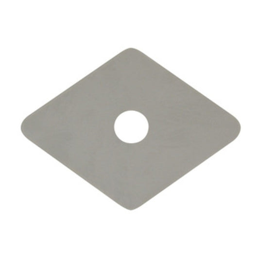 100 x GUARNIZIONE IN POLIETILENE ROMBOIDALE 27X27MM RG