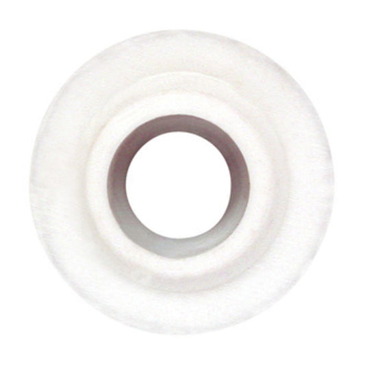 100 x RONDELLA IN PVC C/COLLARE BOMB D 15 MM TRASPARENTE