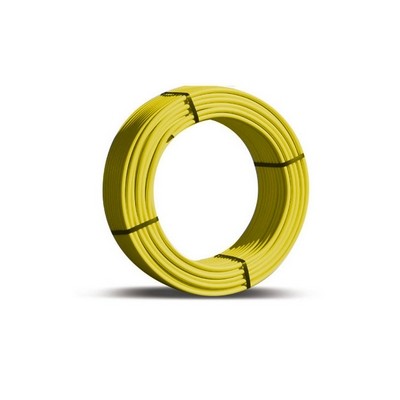 100 x TUBO MULTI-DIAN GIALLO NUDO PER GAS Misura: Diam. 20