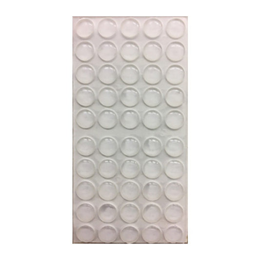 1000 x PARACOLPO GOCCIA ADESIVO 10X3 MM TRASPARENTE*