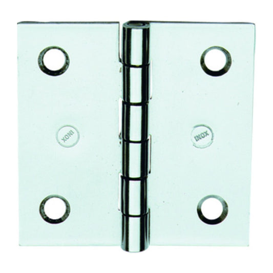 12 x CERNIERA PERNO FISSO 850IN INOX NAUTICA 50X60 MM