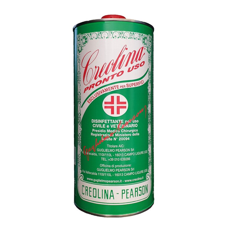 12 x CREOLINA PEARSON PRONTO USO LT.1