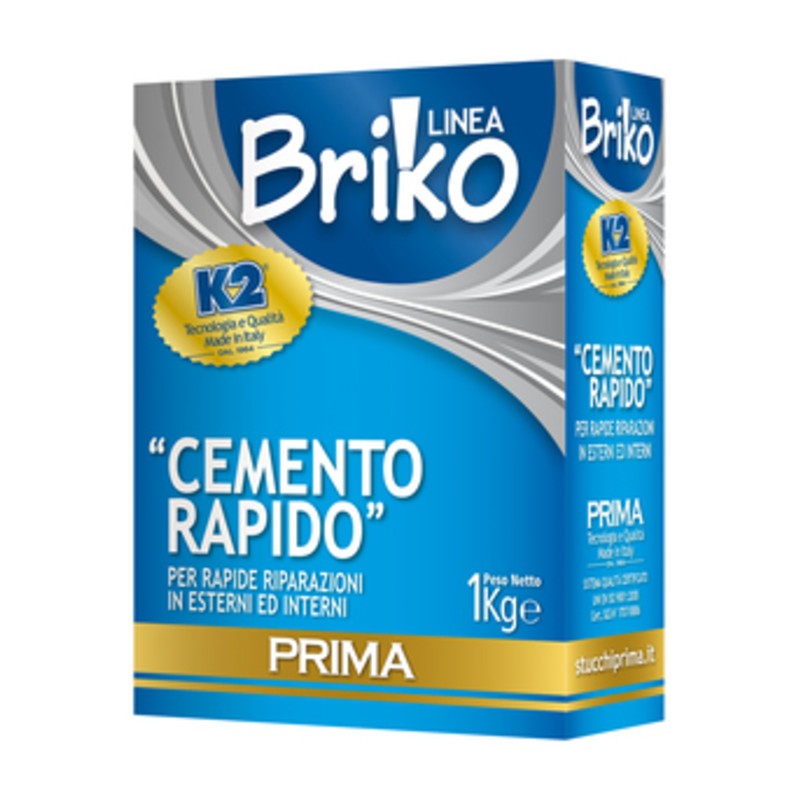 12 x LINEA BRIKO CEMENTO RAPIDO DA  1 KG