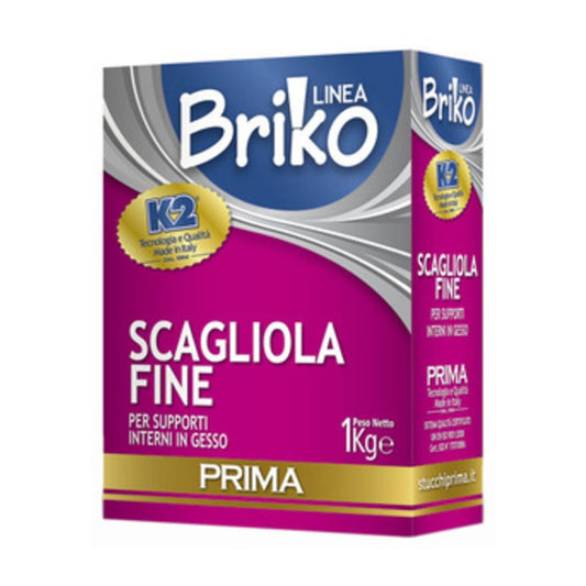 12 x LINEA BRIKO SCAGLIOLA FINE DA  1 KG