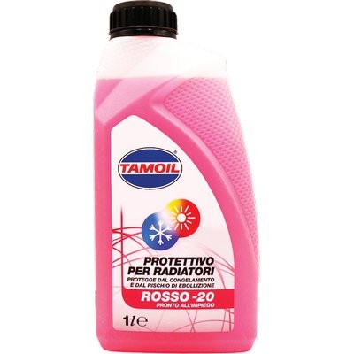 12 x LIQUIDO ANTIGELO X RADIATORE AUTO ROSSO TAMOIL