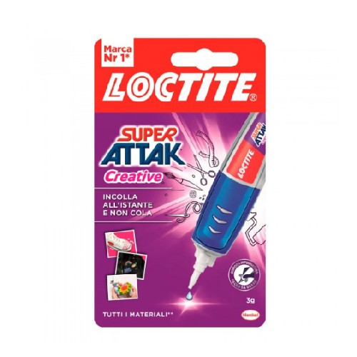 12 x LOCTITE SUPER ATTAK CREATIVE Misura: 3 g