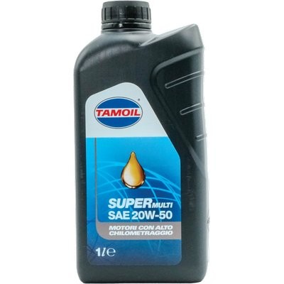 12 x OLIO 4T MINERALE 20W50 SUPERMULTI TAMOIL
