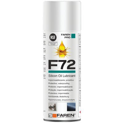 12 x OLIO SILICONE SPRAY F72 FAREN