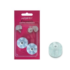 12 x PARACOLPO P/PORTA ADESIVO BRILLO TRASP BL 2 PZ