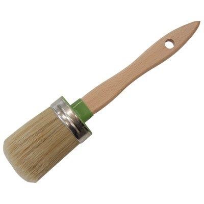 12 x PENNELLO OVALINO MANICO PLASTICA VUOTO 100 ITR