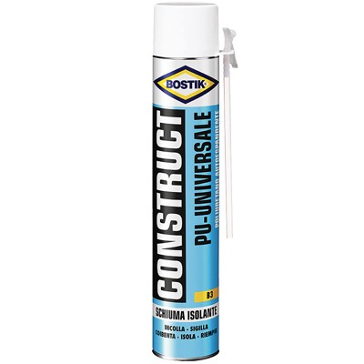 12 x SCHIUMA POLIURETANICA UNIVERSALE BOSTIK