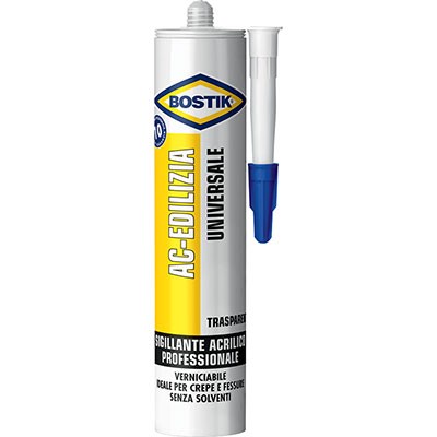 12 x SILICONE ACRILICO AC EDILIZIA BOSTIK