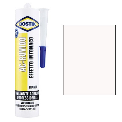 12 x SILICONE ACRILICO EDILIZIA AC RUVIDO BOSTIK