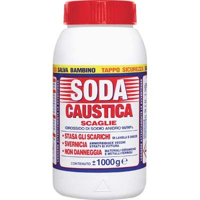 12 x SODA CAUSTICA