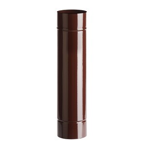 12 x TUBO PORCELLANATO D 10 X H  50CM MARRONE CLASSIC