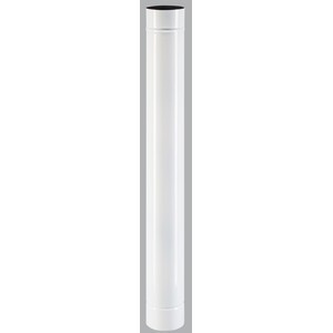 12 x TUBO PORCELLANATO D 12 X H 100CM BIANCO CLASSIC