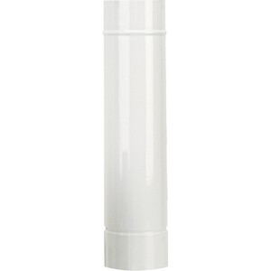 12 x TUBO PORCELLANATO D 12 X H  50CM BIANCO CLASSIC
