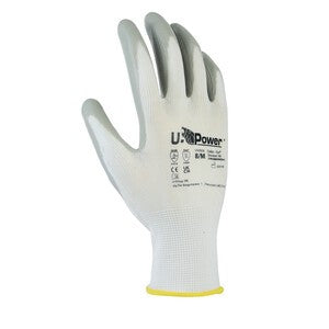 12 x U-POWER GUANTI IGLOO  POLIESTERE/NITRILE TAGLIA  9