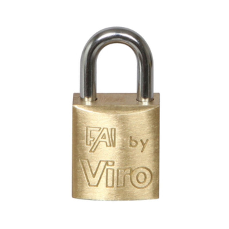 12 x VIRO 550 LUCCHETTO FAI ARCO 16MM OTTONE