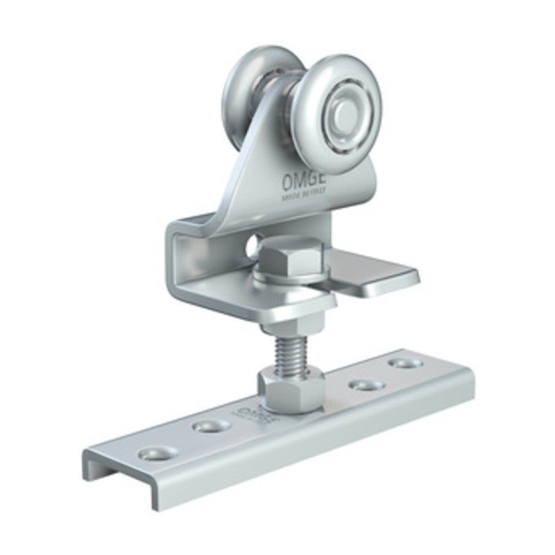 15 x OMGE   22 CARRELLO A 2 RUOTE D 24 MM PORT 35 KG
