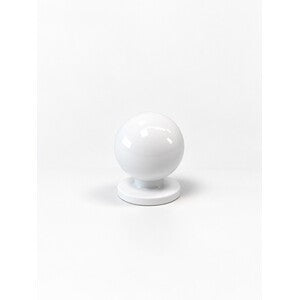 15 x POMOLO OTTONE 710 D 25 MM TORNITO BIANCO