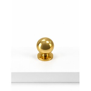 15 x POMOLO OTTONE 710 D 25 MM TORNITO LUCIDO