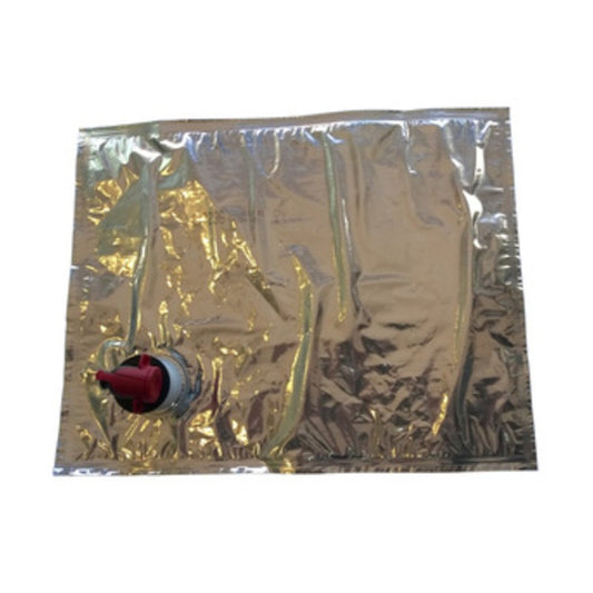 15 x SACCA VINO BAG IN BOX ALLUMINIO C/RUBINETTO 5 L