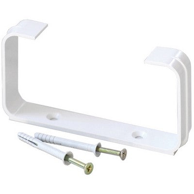 2 PZ STAFFE FERMATUBO RETTANGOLARE CON VITI E TASSELLI Misura: mm 120x60