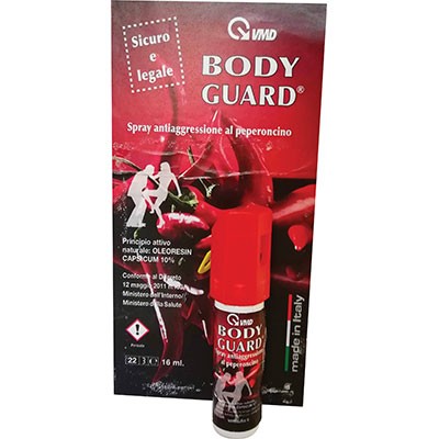 2 x ANTIAGGRESSIONE BODY GUARD SPRAY VMD