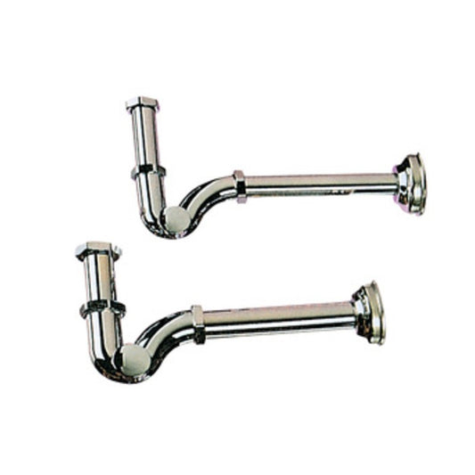 2 x BL SIFONE A S OTTONE CROMATO D  1
