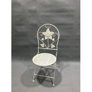 2 x C SEDIA 40X40X94CM BIANCO ANTICO EPOQUE