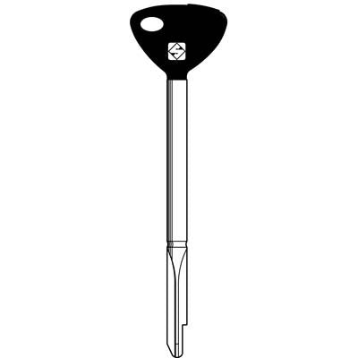 2 x CHIAVE A CROCE YALE XY10P SILCA