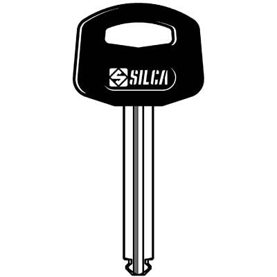 2 x CHIAVE PUNZONATA ABUS AB60P SILCA