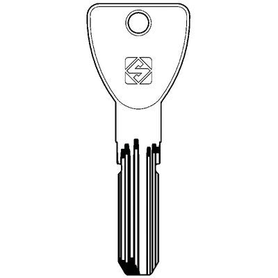 2 x CHIAVE PUNZONATA VIRO MC27R SILCA