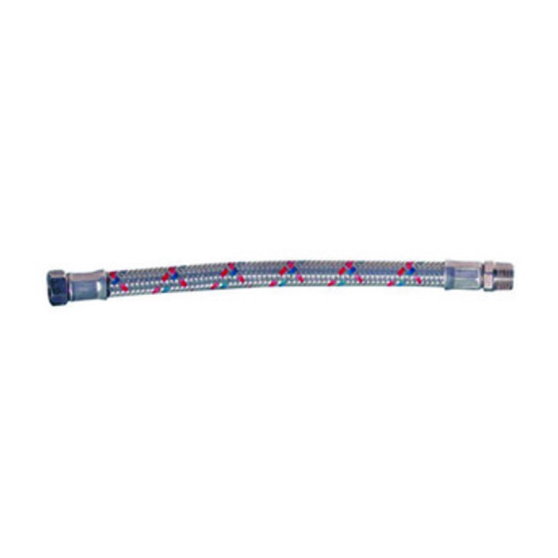 2 x FLESSIBILE ANTIVIBRANTE ACC ZINC D 1 MAS/FEM 50CM