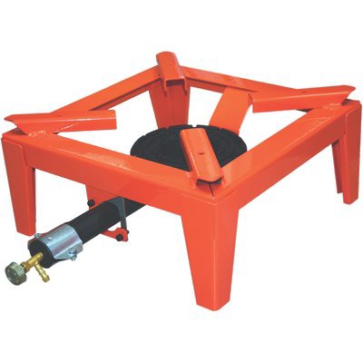 2 x FORNELLONE QUADRO PESANTE BRUCIATORE GHISA