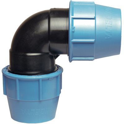 2 x GOMITO A COMPRESSIONE PN16 UNIDELTA
