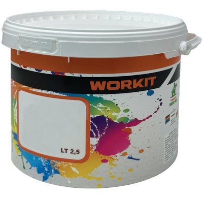 2 x IDROPITTURA TEMPERA MURALE WORKIT