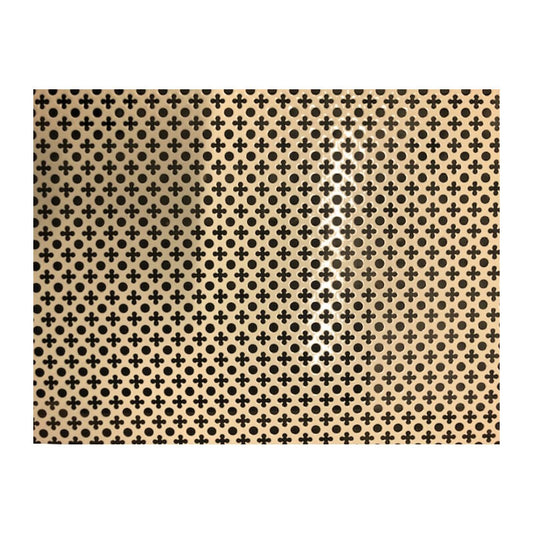 2 x LAMIERA FORATA P/TERMOSIFONE ORO