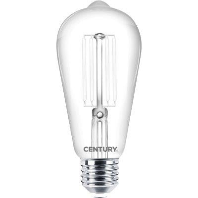 2 x LAMPADA WIRE LED EDISON INCANTO WHITE CENTURY