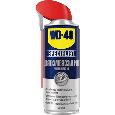 2 x LUBRIFICANTE PTFE SECCO SPRAY WD-40 SPECIALIST