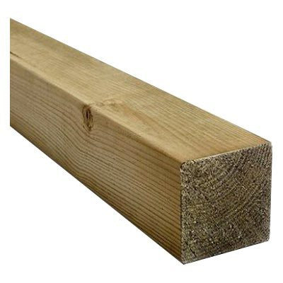 2 x PALO QUADRO LEGNO EURO