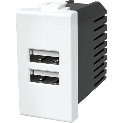 2 x PRESA USB ABM