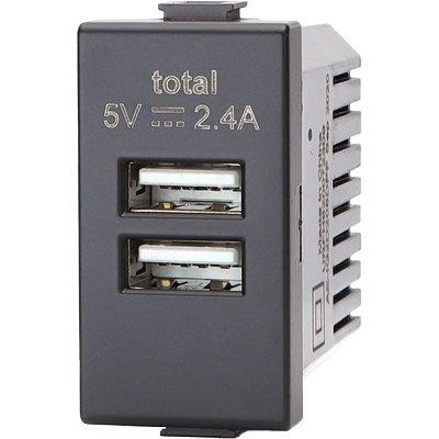 2 x PRESA USB ABM