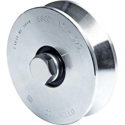 2 x RUOTA CANCELLO A FISSARE GOLA V 305 COMUNELLO