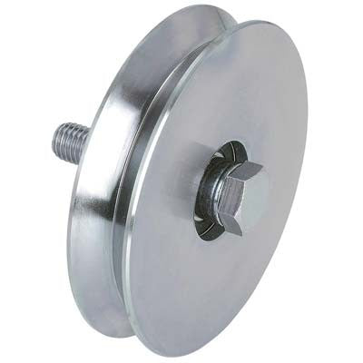 2 x RUOTA CANCELLO A FISSARE GOLA V 402 COMBI