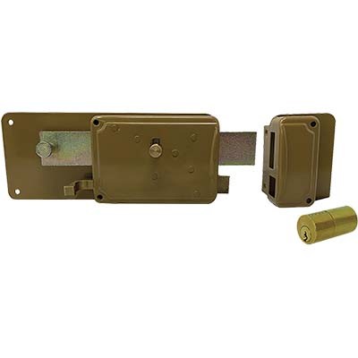 2 x SERRATURA FERROGLIETTO P65 FISSO FACCHINETTI