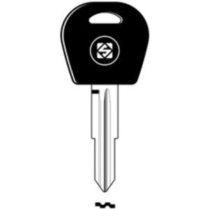 2 x SILCA DWO4RTE CHIAVE TRANSPONDER VUOTA OTTONE
