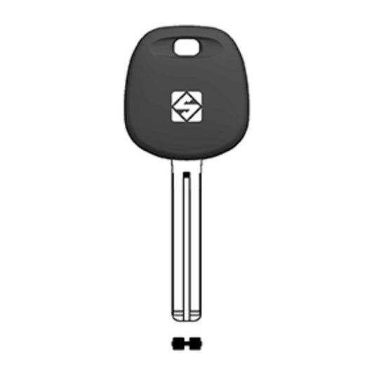 2 x SILCA HYN20BTE CHIAVE TRANSPONDER VUOTA OTTONE