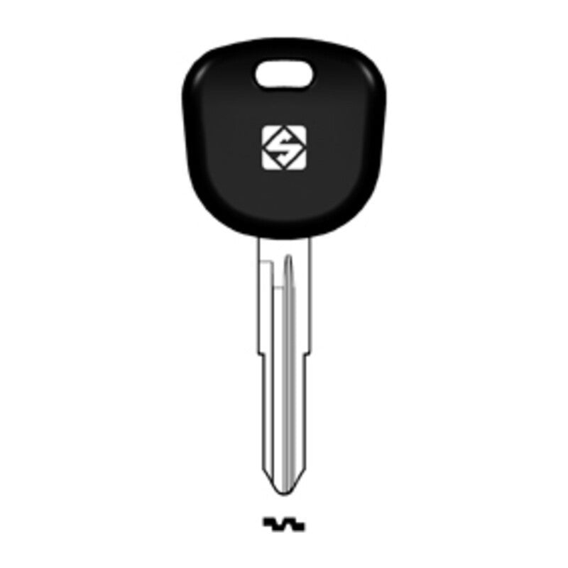 2 x SILCA KIA3RTE CHIAVE TRANSPONDER VUOTA OTTONE